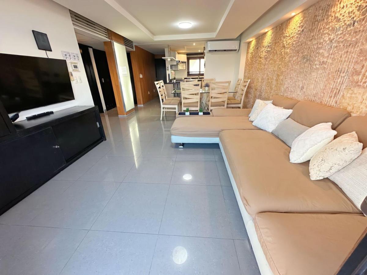 Amazing Beachfront Apartment Cancún Exterior foto